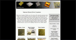 Desktop Screenshot of coasters.pebblez.com